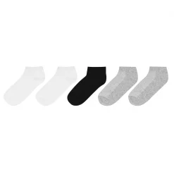 Lonsdale 5 Pack Trainer Socks Mens
