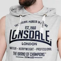 Lonsdale Box Sleeveless Hoodie Mens -Lonsdale Sales Store 63224725 xxl a3