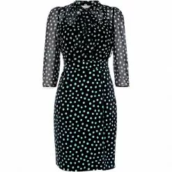 Marella Gnomo dress with neck tie